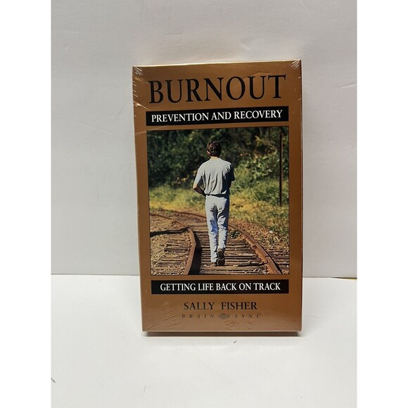 Burnout: Prevention & Recovery - Sally Fisher - Audiobook Cassette - New Sealed - Picture 1 of 3